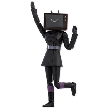 Skibidi Toilet Action Figure Deluxe TV Woman 15cm