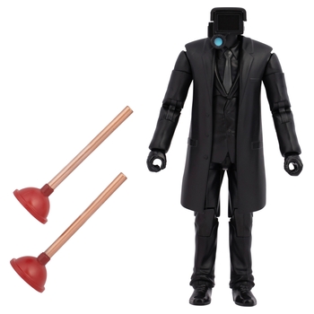 Skibidi Toilet Action Figure Deluxe Plungerman 15cm