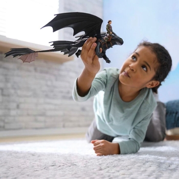Dreamworks How to Train Your Dragon Action Figures Toothless & Hiccup 2 Pack