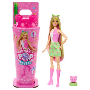 Barbie POP Reveal Puppe Shakes Serie Katze Orange