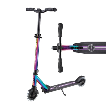 Globber Flow Element Lights Scooter Neochrome