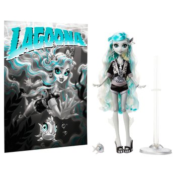 Monster High Reel Drama Puppe Lagoona Blue mit Poster