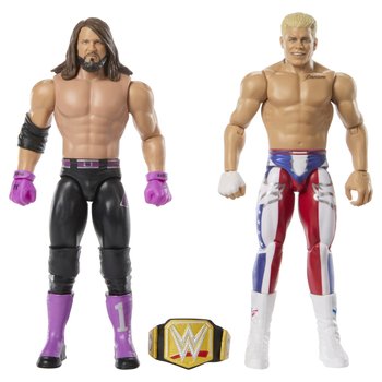 WWE Main Event Action Figures Cody Rhodes vs AJ Styles 2 Pack