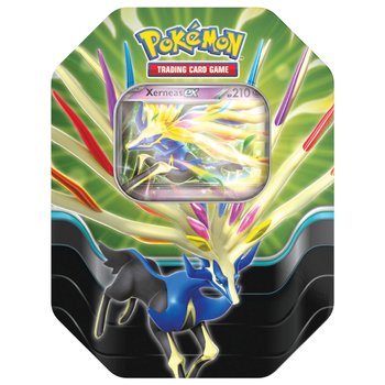 Pokémon Karten Azur-Legenden Xerneas-ex Tin Box mit 4 Booster Packs