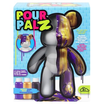 Pour Palz Paint Bear Midnight Goldie