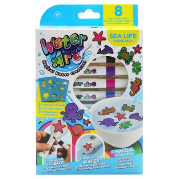 Water Art Water Markers with Spoon Sealife 8 Pack