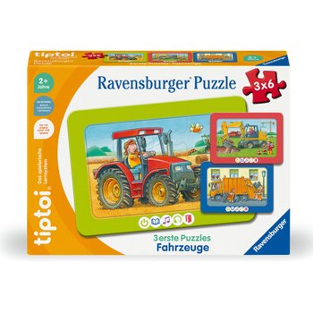tiptoi Erste Puzzles Fahrzeuge 3er-Set 3x6 Teile