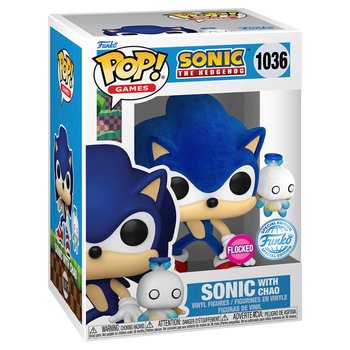 Funko POP! Games 1036: Sonic the Hedgehog Sonic with Chao (Flocked)