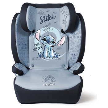 TataWay Autostoel Pallade i-Size 100-150 cm Meegroei Kinderzitje Disney Sweet Stitch grijs/blauw