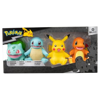 Pokémon Select Action Figures Kanto Region 4 Pack