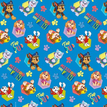 PAW Patrol Wrapping Paper Roll 4m