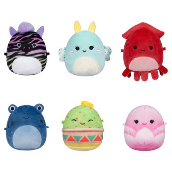 Original Squishmallows Micromallows Plush 6 Pack 6cm