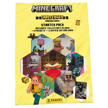 Minecraft Challenges Sticker Collection Trading Card Starter Pack