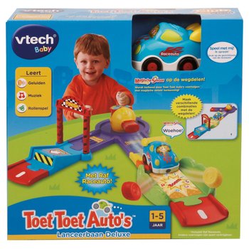 VTech Toet Toet Auto's Lanceerbaan met Raf Raceauto