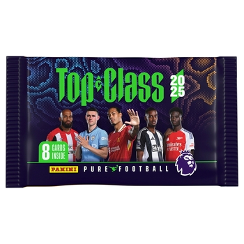 Panini Premier League Top Class Trading Cards 2025 Packet