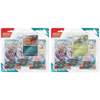 Pokémon Trading Card Game (TCG): Scarlet & Violet Journey Together Booster 3 Pack Assortment