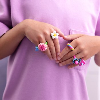Bijou Hey Clay Rings Accessories and Creations Set