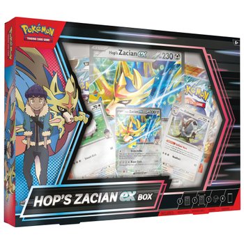 Pokémon Trading Card Game (TCG): Hop's Zacian ex Collection Box