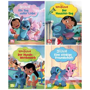 Mini-Bücher Disney Lilo Stitch 1-4 sortiert