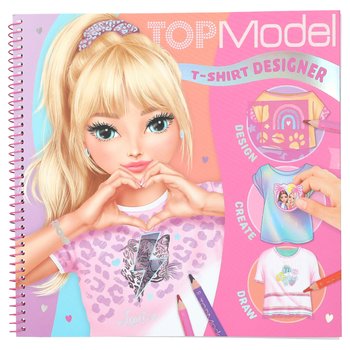 TOPModel T-Shirt Designer Malbuch