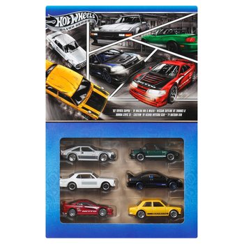 Hot Wheels Silver Series Diecast Cars Streets of Japan 6 Pack