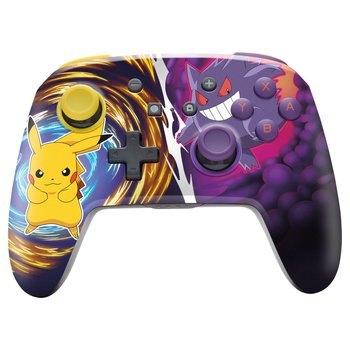 PowerA Nintendo Switch Enhanced Wireless Controller Pokémon Pikachu vs. Gengar