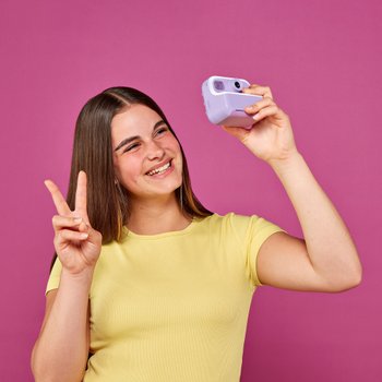 Instant Print Camera Purple