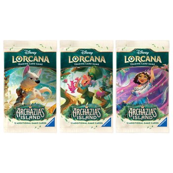 Disney Lorcana Cards Booster Pack Archazia Island Assortment