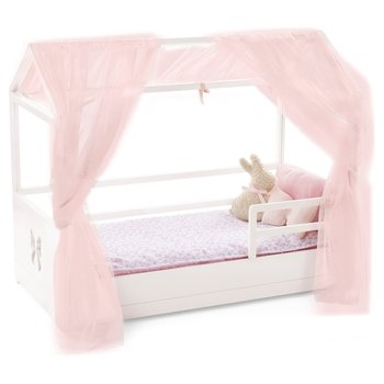 Our Generation Canopy Bed with Floral Bedding
