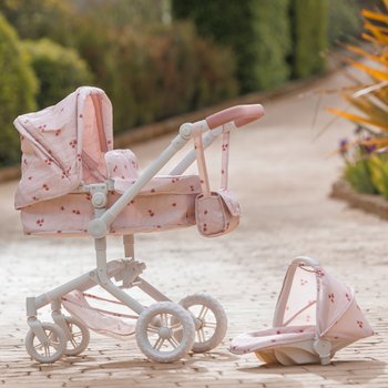 Silver Cross 3-in-1 City to Park Doll Travel System Floral