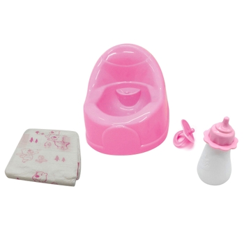 Baby Doll Potty Accessories 4 Piece Set