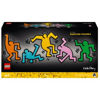 LEGO Art 31216 Keith Haring Dancing Figures Set for Adults