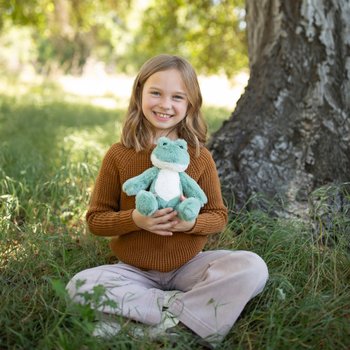 World's Softest Plush Flyer the Frog Soft Toy 25cm