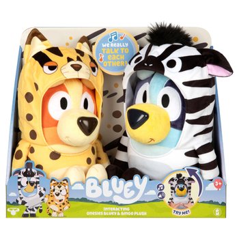 Bluey and Bingo Interacting Onesies Electronic Plush Toy Set