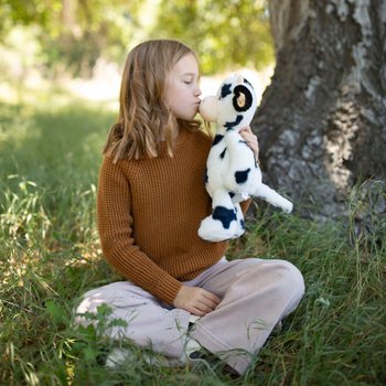 World's Softest Plush Mooey the Spotted Cow Soft Toy 40cm