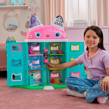 Gabby's Dollhouse: The Movie Deluxe Interactive Meow-mazing Dollhouse Playset
