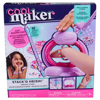 Cool Maker Stack'd Heishi Bracelet Studio Bracelet Making Kit