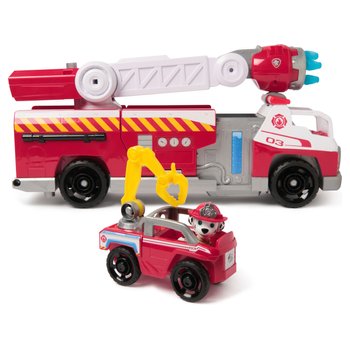PAW Patrol Fire Rescue Rapid Reload Fire Truck with Marshall Figure
