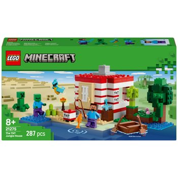 LEGO Minecraft 21275 The TNT Jungle House Set