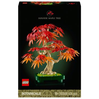 LEGO Botanicals 10348 Japanese Red Maple Bonsai Tree Set for Adults