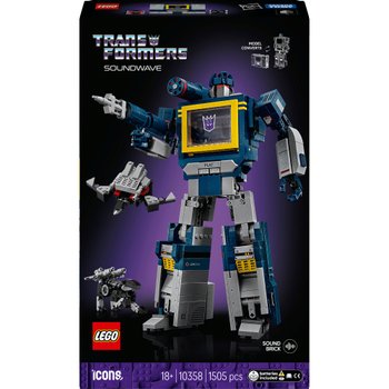 LEGO Icons 10358 Transformers: Soundwave Set for Adults