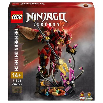 LEGO NINJAGO 71846 The Fire Knight Mech Toy Building Set