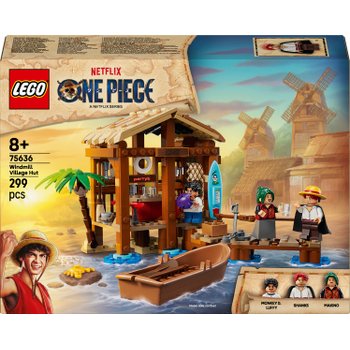 LEGO One Piece 75636 Windmill Village Hut Set
