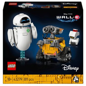 LEGO Disney 43279 WALL-E and EVE Set for Adults