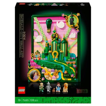 LEGO Wicked 75685 Emerald City Wall Art Set for Adults