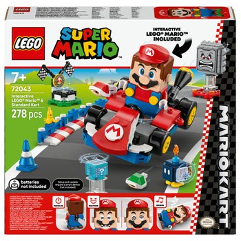 LEGO Super Mario 72043 Interactive LEGO Mario & Standard Kart Set