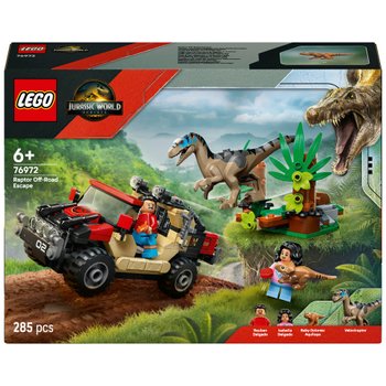 LEGO Jurassic World 76972 Raptor Off-Road Escape Set