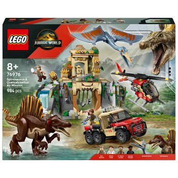 LEGO Jurassic World 76976 Spinosaurus & Quetzalcoatlus Air Mission Set