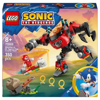 LEGO Sonic the Hedgehog 77005 Knuckles vs. Dr. Eggman Egg Crusher Mech Set