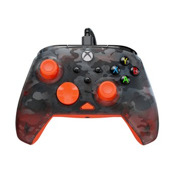 Turtle Beach Rematch Core Xbox Wired Controller - Ghost Black Camo/Orange
